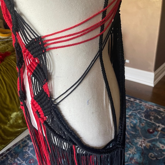 Original GoodVibeGoda Handmade Macramé Rope Dress - Picture 7 of 16
